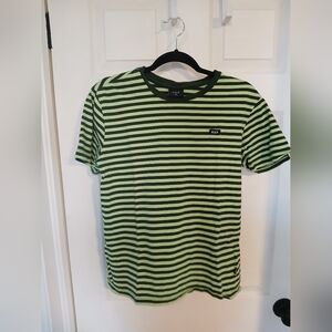 HUF Skateboards Stripped Tee Streetwear Skategang Thrasher Size Small